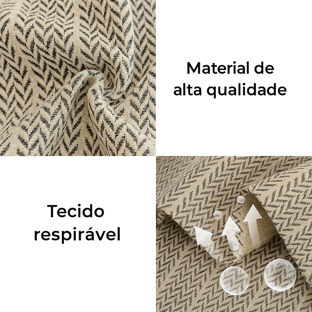 PROTETOR DE SOFÁ CHENILLE HERRINGBONE™