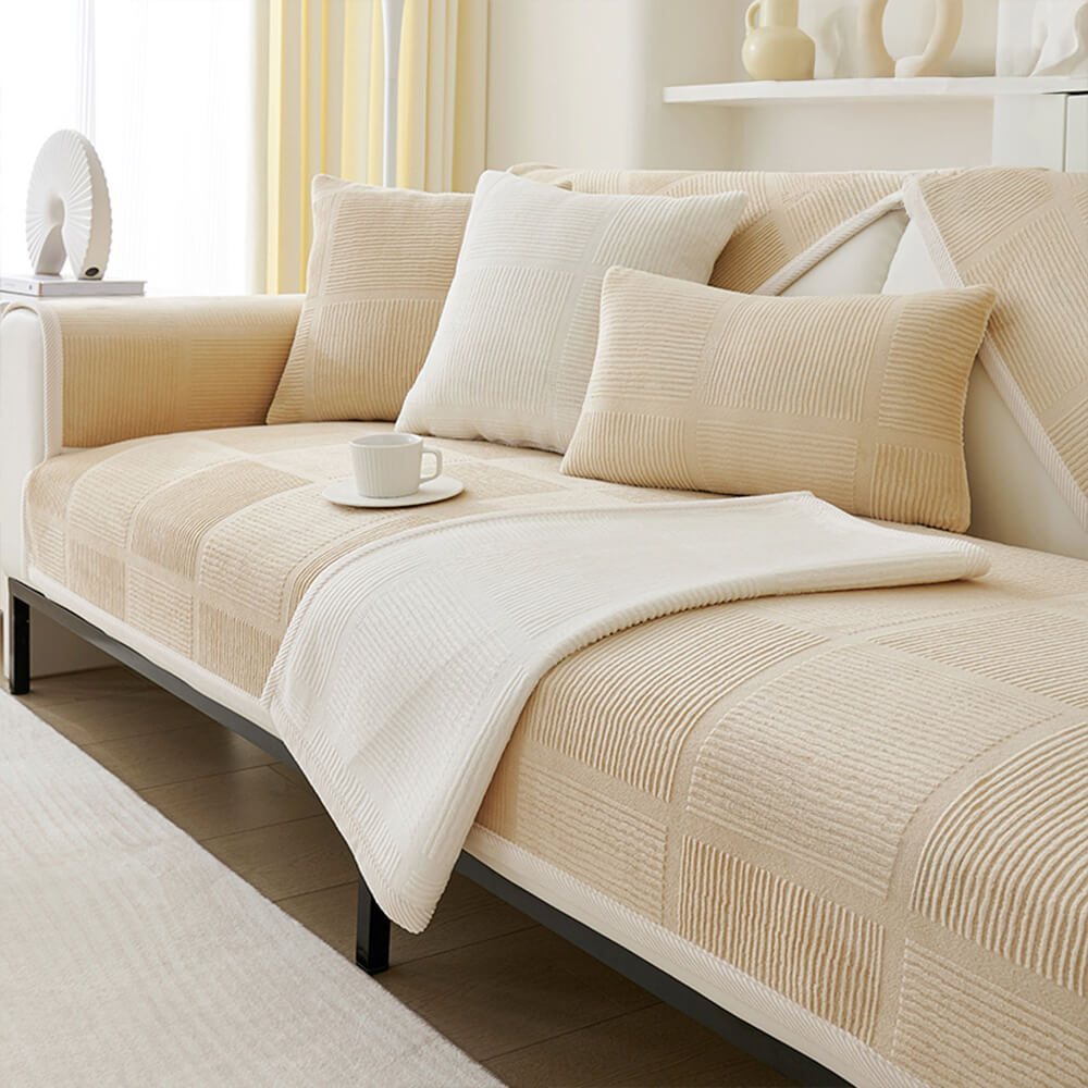 Capa de Sofá Clássica - Proteja e decore o seu sofá