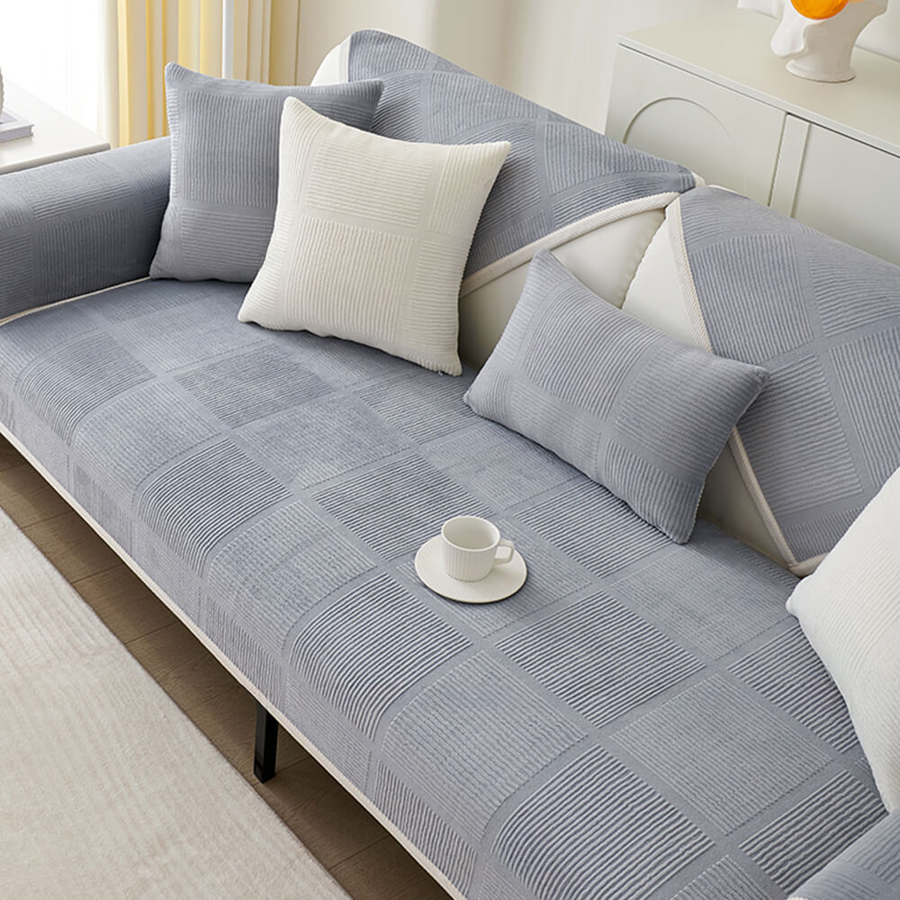 Capa de Sofá Clássica - Proteja e decore o seu sofá