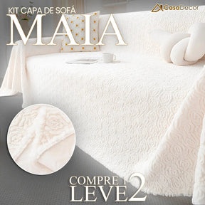 [Pague 1, Leve 2] Capa de Sofá Maia (Um Toque de Amor Para Seu Sofá!) + BRINDE: 2 Fronhas