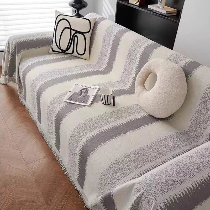 [Pague 1, Leve 2] Capa de Sofá Melina (Deixe Seu Sofá com um Toque de Charme!) + BRINDE: 2 Fronhas
