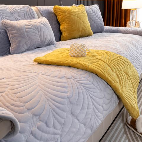 [Pague 1, Leve 2] Capa de Sofá Palmira (A Delicadeza Inspirada nas Folhas!) + BRINDE: 2 Fronhas