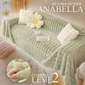 [Pague 1, Leve 2] Capa de Sofá Anabella (Transforme Suas Noites com Estilo!) + BRINDE: 2 Fronhas