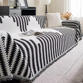 Capa de sofá anti-riscos chenille para todas as estações