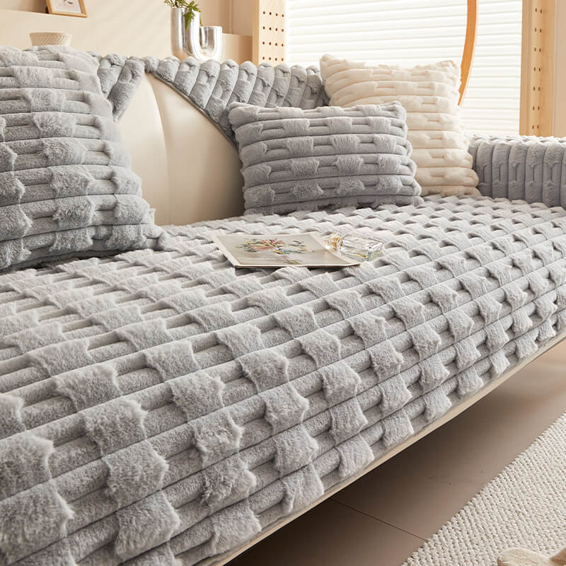 Capa de Sofá Proteção Contra Pets - Strip