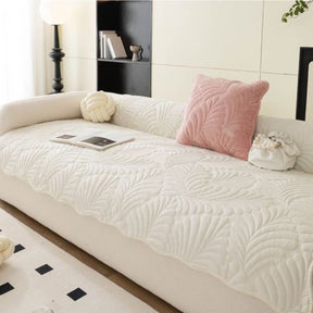 [Pague 1, Leve 2] Capa de Sofá Palmira (A Delicadeza Inspirada nas Folhas!) + BRINDE: 2 Fronhas