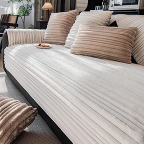 [Pague 1, Leve 2] Capa de Sofá Elara (A Delicadeza que Encanta Sua Sala!) + BRINDE: Almofada Decorativa