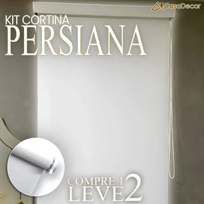 [Pague 1, Leve 2] Cortina Persiana com Controle Remoto