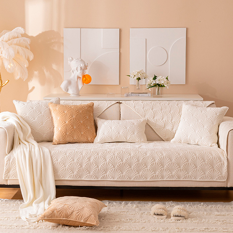 [Pague 1, Leve 2] Capa de Sofá Sofia (Toque Suave Que Abraça Seu Sofá!) + BRINDE: 2 Fronhas