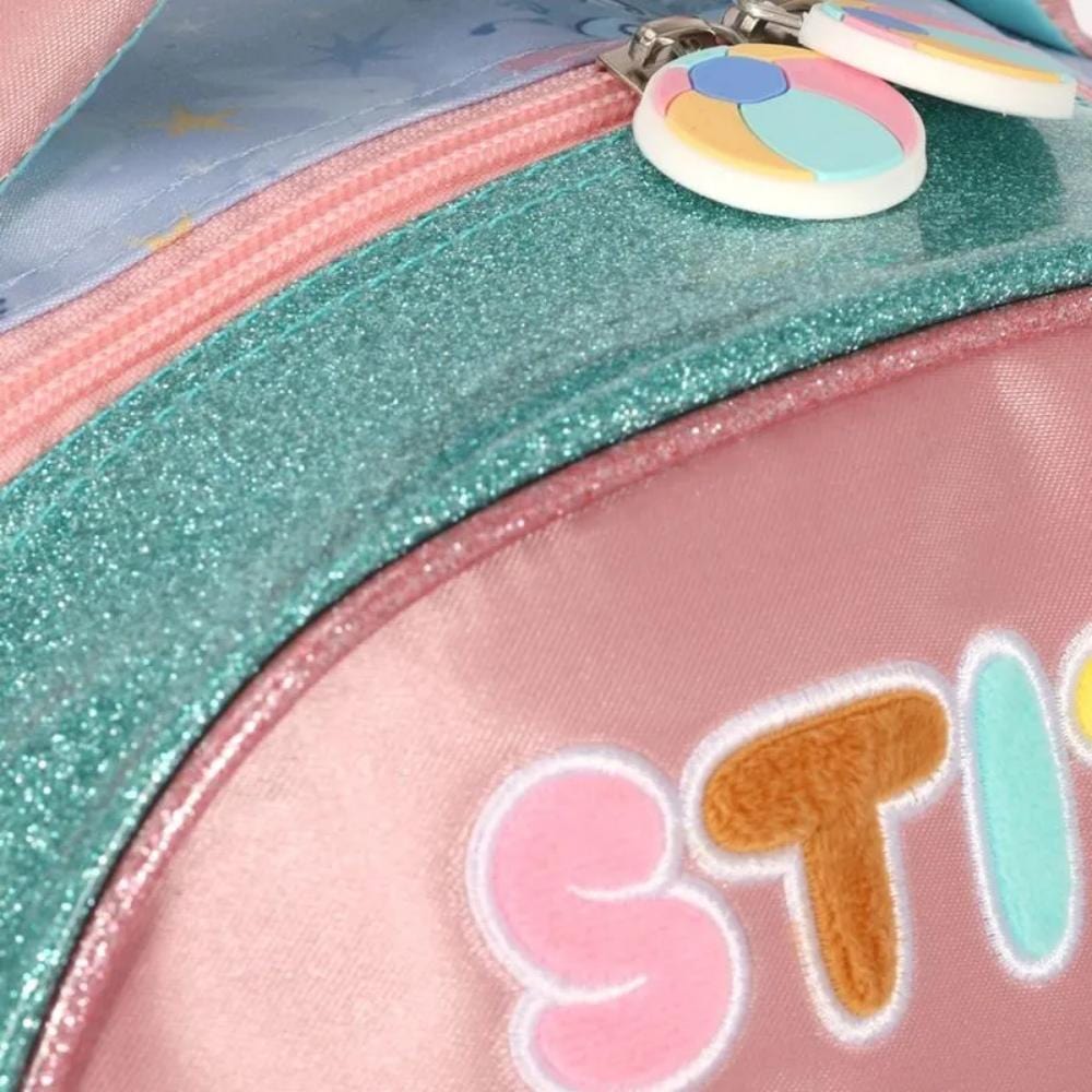 Mochila Stitch - Aloha - Azul Turquesa - IS42401SC